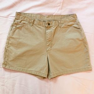 EUC Women's Plus Khaki denim shorts